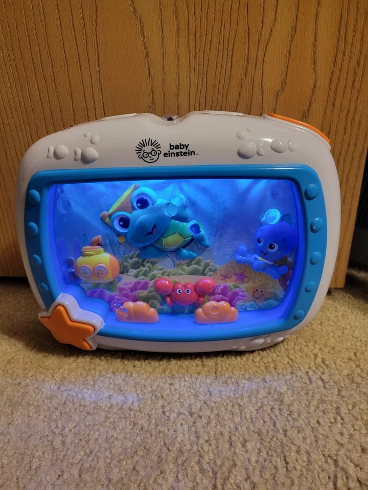 Baby Einstein Sea Dreams chupete para dormir música cuna juguete pecera acuario LEER Foto 2 de 4