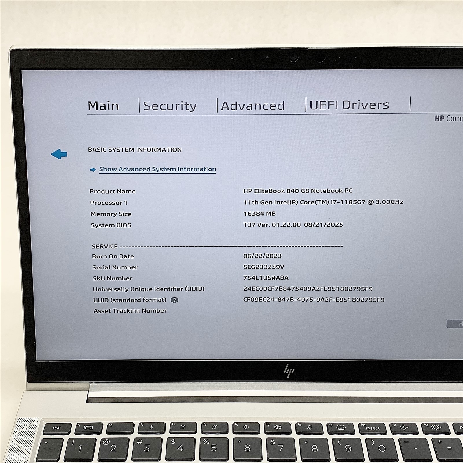 HP EliteBook, 14-Inch Laptop, with Intel Core i7 11th Generation, Windows 11 Home