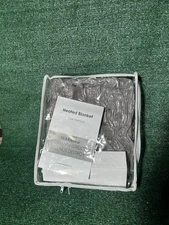 Heated Blanket, 6 Heat Settings, Fast Heating, 2-10 Hours Auto Shut Off