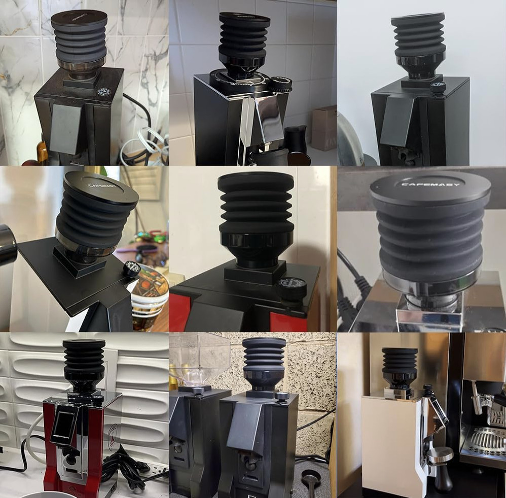 Coffee Grinder Single Dose Hopper for Eureka Mignon Grinder 2 in 1 Function