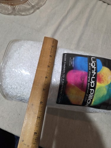 15" Round Light Up Color Changing Pillow. - Picture 6 of 6