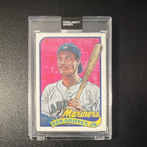 2020 Topps Project 2020 Ken Griffey Jr. #211 Seattle Mariners Baseball Card