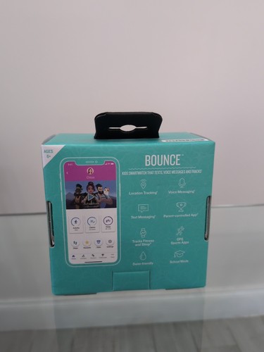 Garmin Bounce Kid Smartwatch Dwukierunkowy tekst i głos Śledzenie lokalizacji wiadomości -Lililiowy - Zdjęcie 2 z 2
