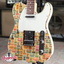 Fender Custom Shop "Imagine" World Stamp Collection Telecaster - Gabonese Republ
