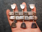 Vintage 1960's Gibson Kluson Deluxe 3-on-a-side guitar tuning pegs Keystone btns