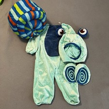 Suit Yourself Snail Crawler Costume 5 Piece Set Size 6-12 Months Dress Up
