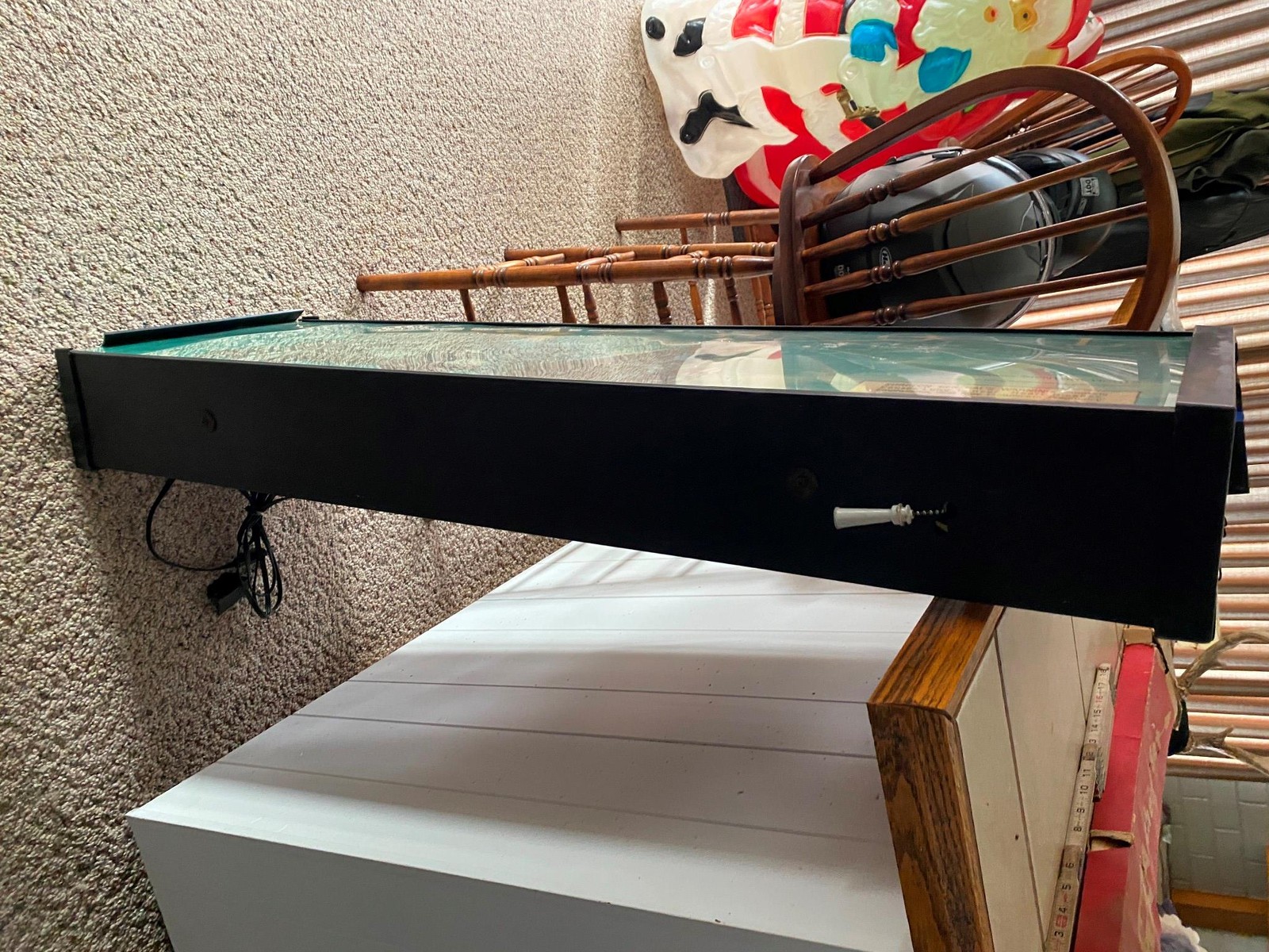 Vtg Joe Camel Double side Light up sign advertising man cave tobacciana 50x15