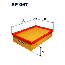 ORIGINAL® Filtron Luftfilter für Ford ESCORT VI Turnier ESCORT V ESCORT VI