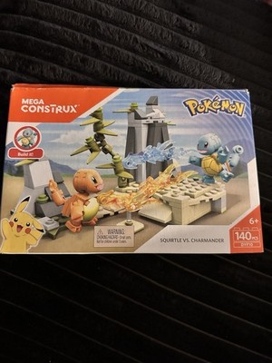 Mega Construx Squirtle vs Charmander