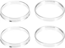 X AUTOHAUX 4pcs OD 64.1mm to ID 60.1mm Aluminium Alloy Car Hub Centric Rings... 