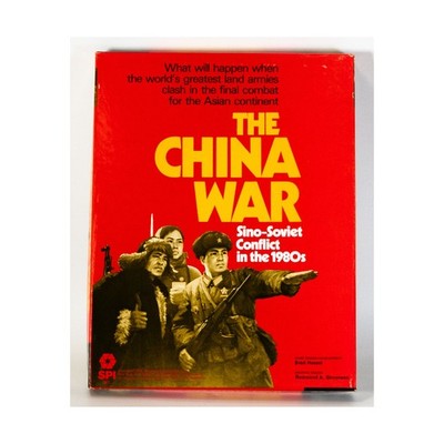 SPI Boxed Wargame China War Box Fair/EX