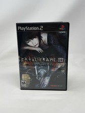 Fatal Frame III 3 The Tormented PS2 PlayStation 2 Complete CIB Mint Disc Tested