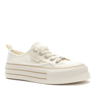 Keddo Denim Women's White Fashion Sneakers Casual 857114-31-02