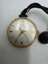1950s Seiko Unique Skeleton 15 Jewels Pocket Watch From Japan