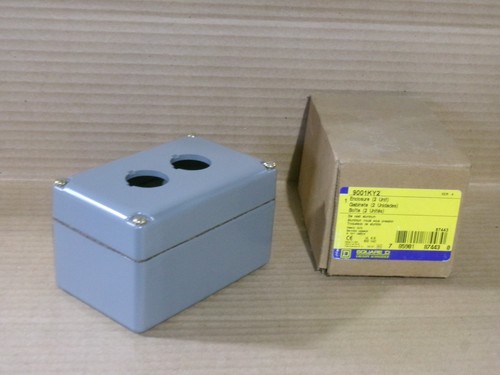 New Square D 9001KY2 Enclosure 2 Unit Die Cast Aluminum AK - Picture 3 of 3