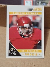 2011 CAMERON HEYWARD SCORE NFL ROOKIE CARD RC #316 PITTSBURGH STEELERS OHIO ST. rookie card picture