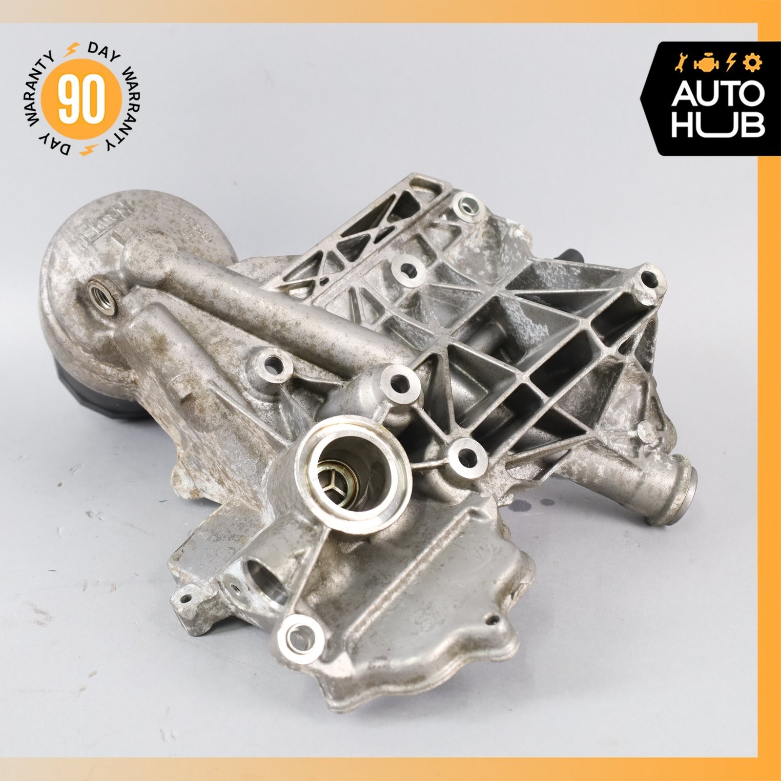 07-18 Bentley Continental GT GTC Flying Spur Oil Filter Cooler Housing OEM 30k