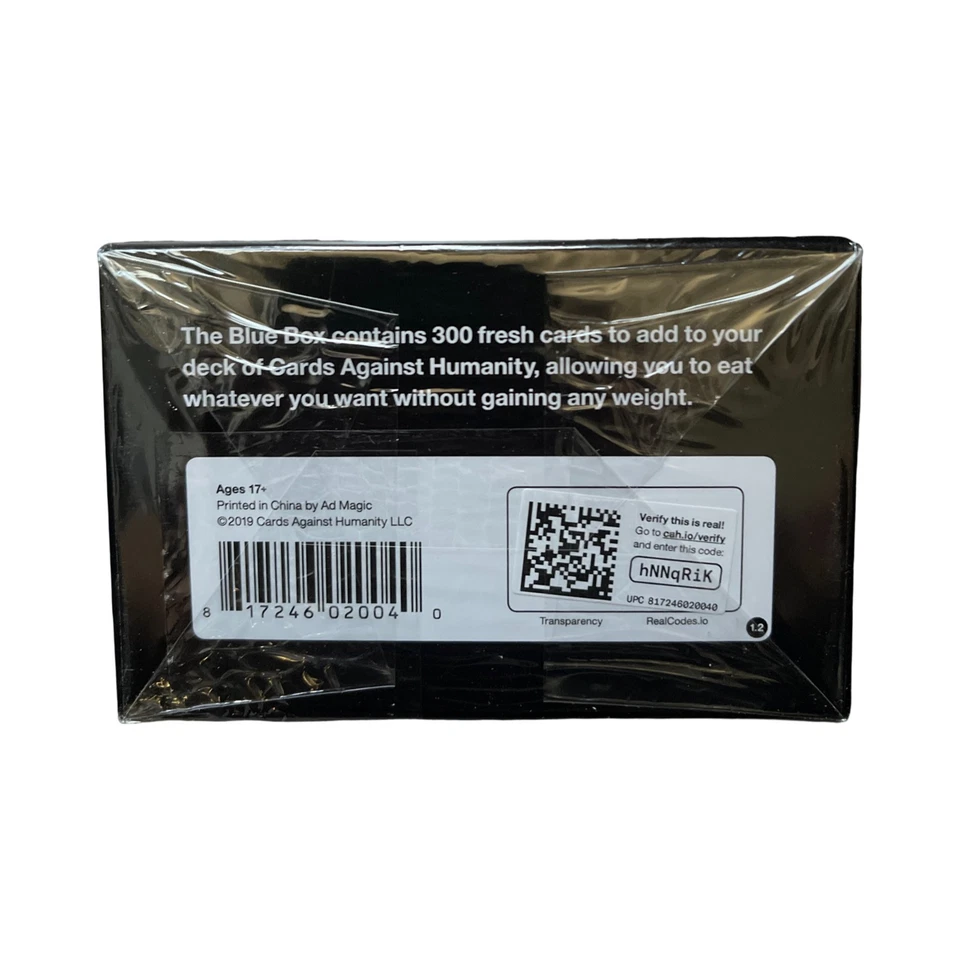 NOVO Pacote de Expansão Sealed Cards Against Humanity Caixa Azul - 300 Cartas - Imagem 3 de 3