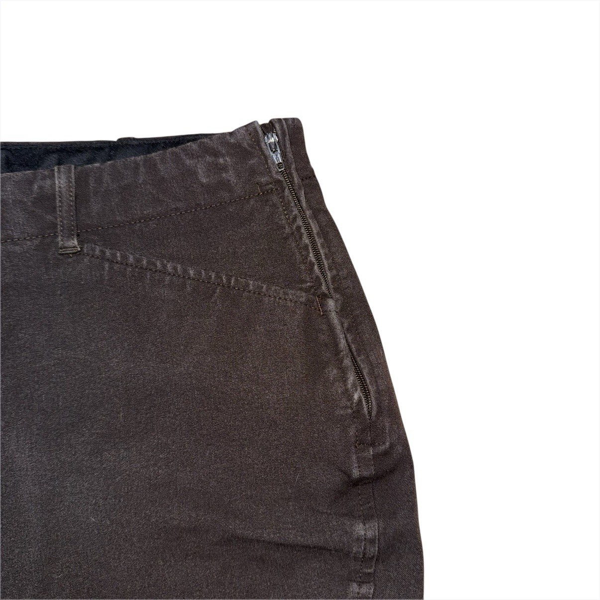 Tailored Sportsman 1965 Breeches 32 R Brown Side Zip Knee Patch USA Riding Pants