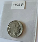 1928-P Buffalo Nickel (A001)- Full date fully shown