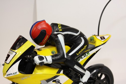 Venom GPV-1 1:8 RC Motorcycle Bike and transmitter Rare used - Picture 4 of 15