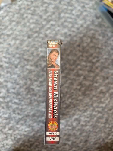 WWF Shawn Michaels Hits From The Heartbreak Kid VHS PAL Silver Vision Coliseum - Picture 4 of 4