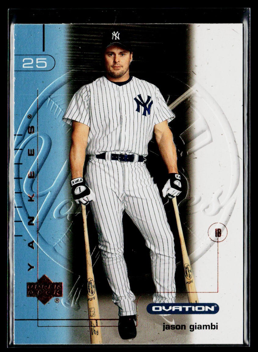 2002 Upper Deck Ovation #27 Jason Giambi