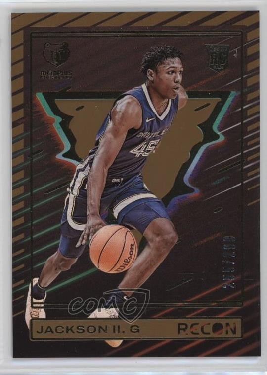 2023-24 Panini Recon Rookies Holo Bronze 255/299 GG Jackson II #238 1p76