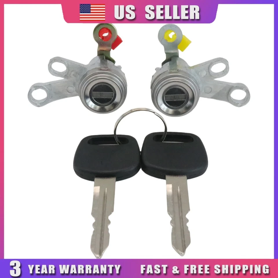 NUEVO 69051-33010 69052-33010 apto para Toyota Camry 1992-1996 1 juego cilindro de bloqueo Foto 4 de 4