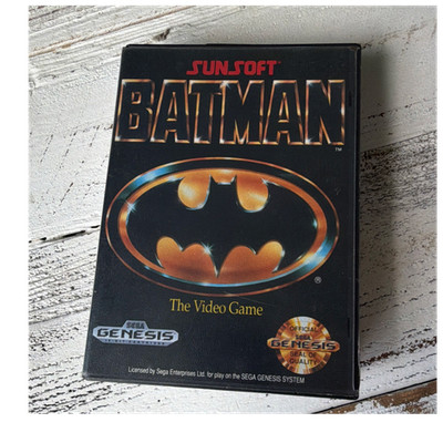 Sunsoft Batman: The Video Game (Sega Genesis, 1991) , Original Case