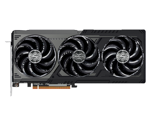 ASROCK Radeon RX 9070 GRE Iron Legend Dark 12GB OC - Afbeelding 2 van 6