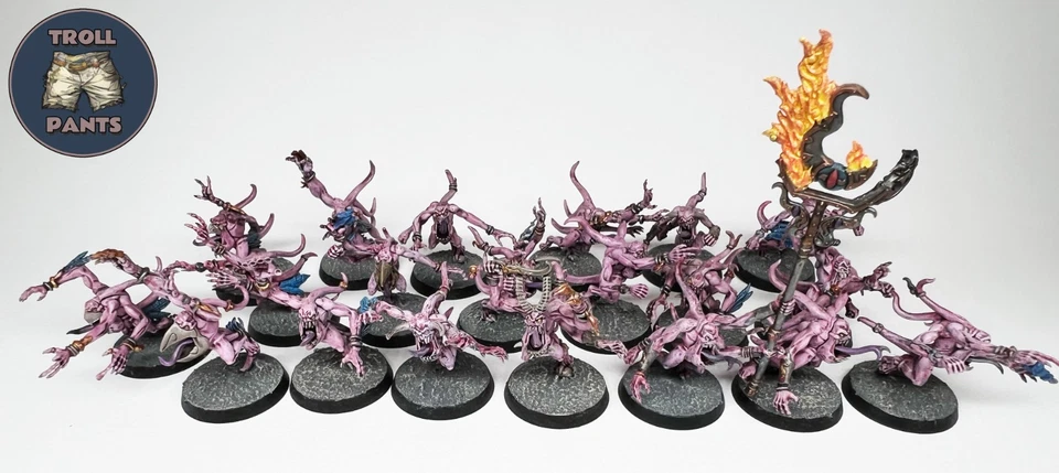 Warhammer Age of Sigmar - Disciples of Tzeentch - 20 Pink Horrors Squad Foto 2 de 4