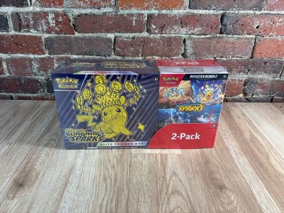 surging sparks booster box ebay 1x Pokemon TCG: Surging Sparks Scarlet & Violet Factory Sealed Booster Box  SV08