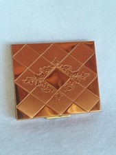 Vtg Copper Case With Folding Photo Album 14 Pics 2.5" X 3" Small Travel Size