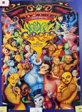 1996 Sydney Mardi Gras Sleaze Ball Voodoo Circus Richard Hughes Original Poster