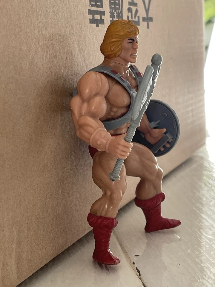 Masters of the Universe HE-MAN Made In Taiwan MOTU MATTEL 1981 Loose - Immagine 3 di 4