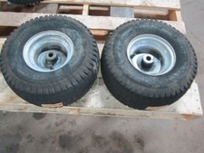Husqvarna Lth 15 38 Front Wheels Rims Tires 15x6.00-6 Pair Set 34 Bore