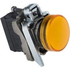1pk SCHNEIDER ELECTRIC XB4BVB5 Panel Mount Indicator Pilot Light Orange LED