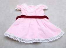 American Girl Beforever Samantha Samantha's Pink Meet Dress for 18'' doll