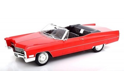 1/18 CADILLAC DE VILLE CONVERTIBLE 1968 KK SCALE KKDC180312 EXTREMELY RARE