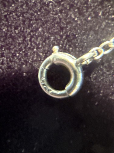 14K Weißgold zierliche Kette Halskette mit Kreuz 14,5" 1,446g massiv PREIS GESENKT - Bild 14 von 19