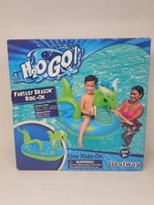 Bestway Dragon Ride On Pool Float Blow Up Water H20Go! Green Boxed Swim Fantasy