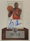 2012-13 Panini Limited Acetate On-Card Rookie Auto Lavoy Allen #ed 220/349, #217