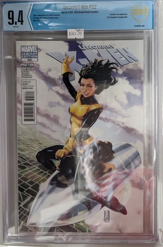 Uncanny X-Men #522 2010 Mark Brooks Retailer Incentive CBCS 9.4