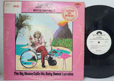 JAKE WITH THE FAMILY JEWELS Big Moose Calls 1972 PROMO LP - Play Tested VG+ *B1