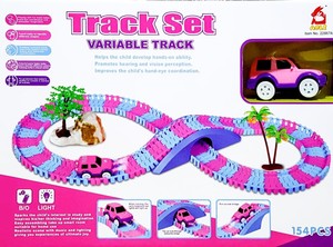 variable track set cars