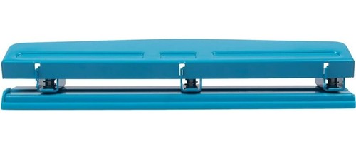 SunShine SX3303 Adjustable 3 Hole Paper Puncher (6 Pack) - BLUE - Picture 3 of 5