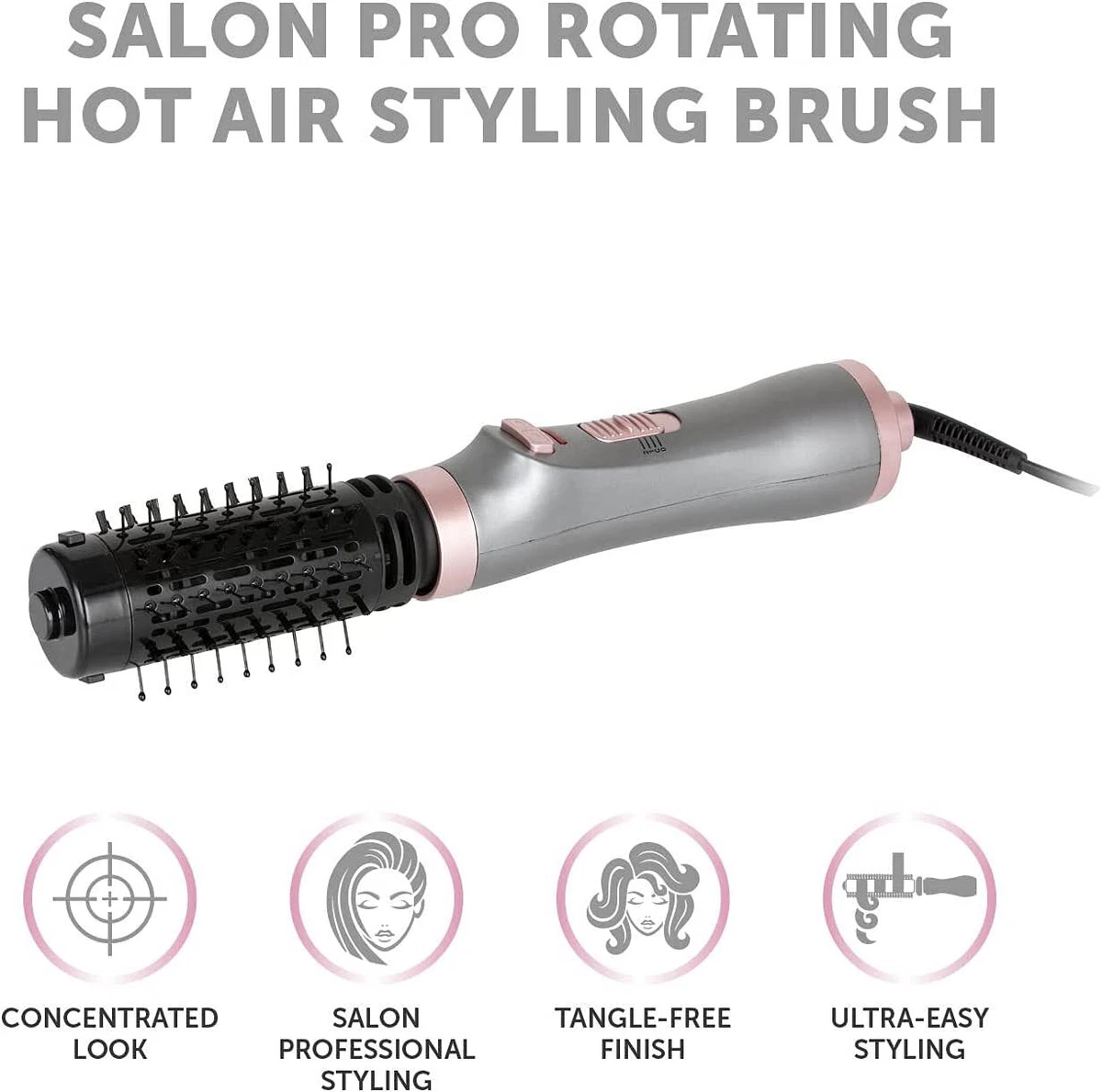 Rotating air brush top