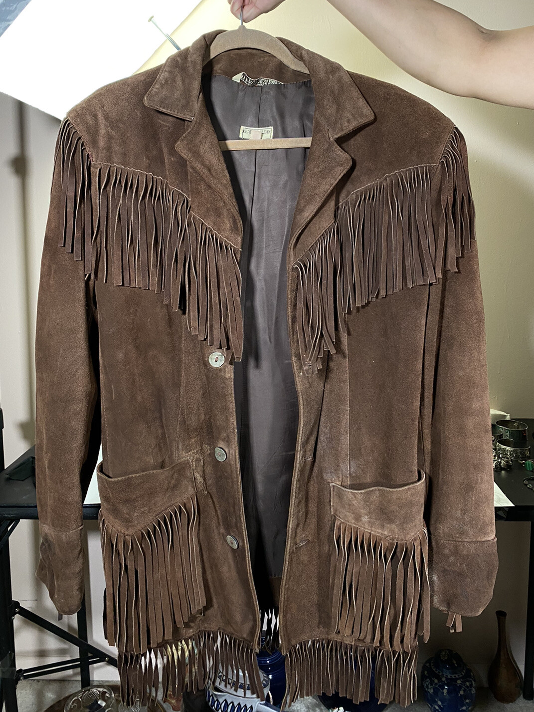 Ralph Lauren Suede fringe jacket Gem
