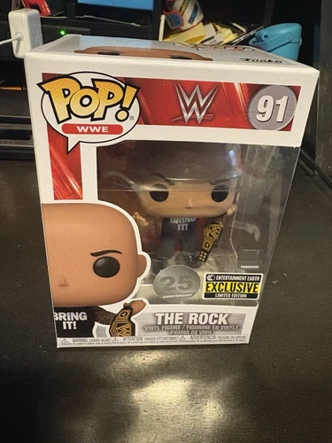 The Rock WWE funko Pop 91